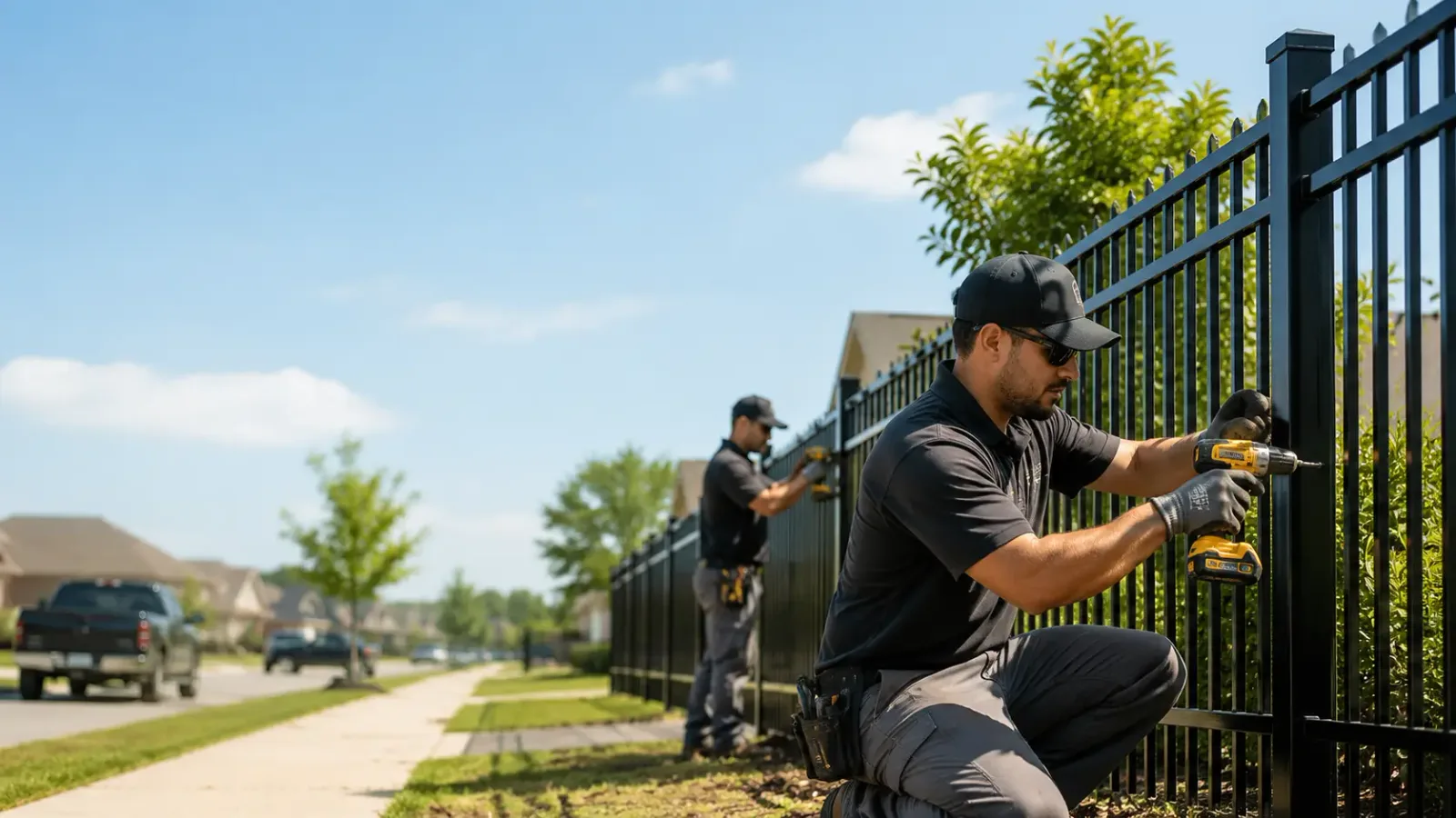 Metal Fence Installation in Leedey, OK
